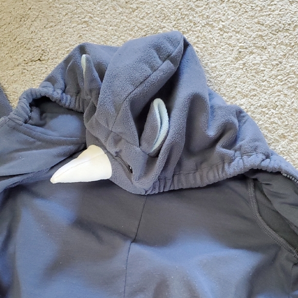 Carter's Soft Blue Baby Hoodie 18M - Picture 5 of 8